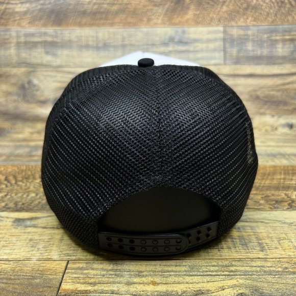 Shoprite Mens Trucker Hat Black Snapback Retro Logo Supermarket Baseball Cap - Picture 5 of 8